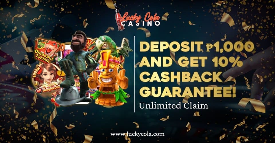 Lucky cola - 10% cashback BONUS