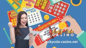 Bilang bahagi ng sistema ng lottery ng U.S., ang mga retail scratch-off ay makikita sa mga sulok na tindahan at gas station sa buong bansa.