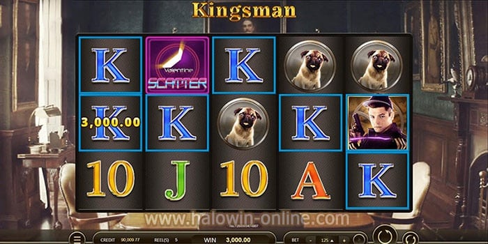 Ang Kingsman ay isang 5-reel, 243-line na online na laro ng slot na nagtatampok ng mga bonus spin, instant na laro, video slot, multiplier, wild na simbolo, scatter na simbolo, mobile gaming, pelikula, espiya, British at mga tema ng aksyon.